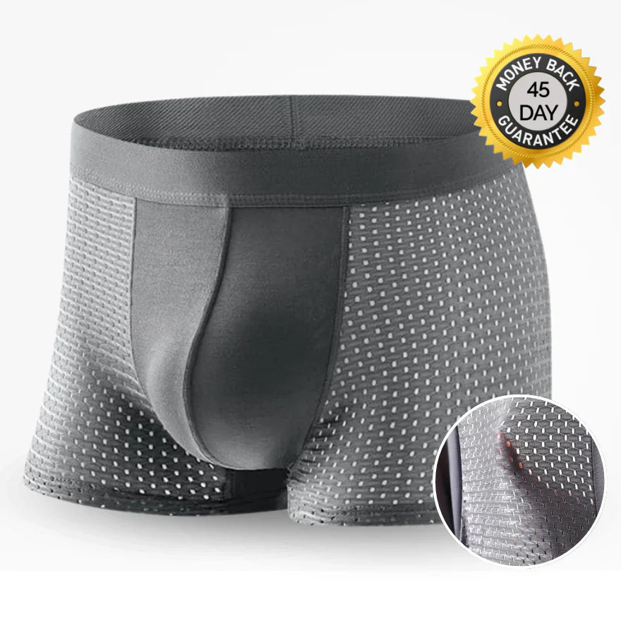 BAMBOO FIBRE BOXER SHORTS - FOR ALL DAY COMFORT