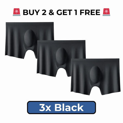 Heroboxers 3-PACK ULTRA-THIN SEAMLESS BOXER SHORTS